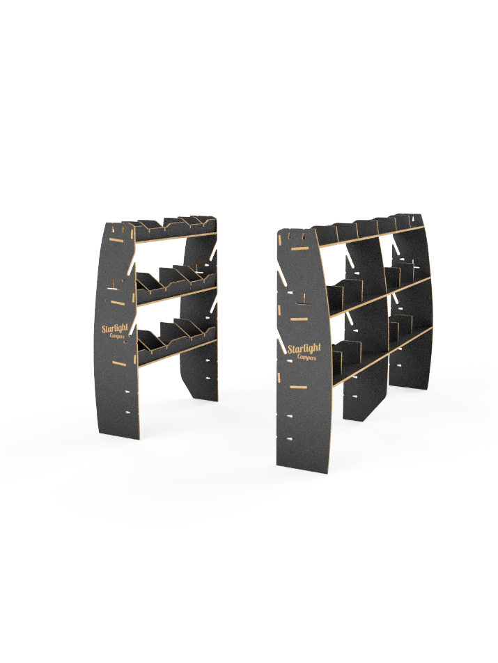 Delux van racking ford custom LWB 2012 - 2023